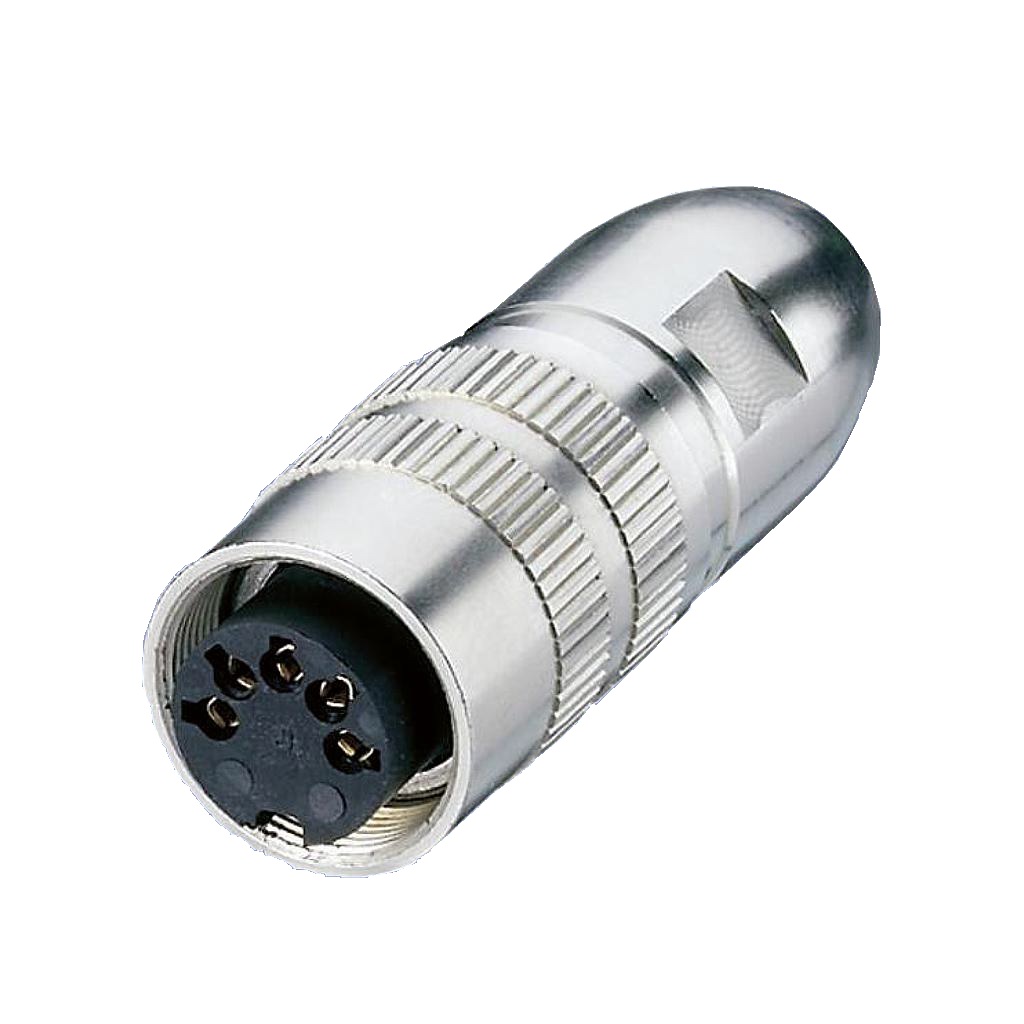 NOVOTECHNIK EEM-33-82 (Female connector ; straight ; 6P ; IEC130-9 / M16 ; shielded ; IP67 ; CAN)