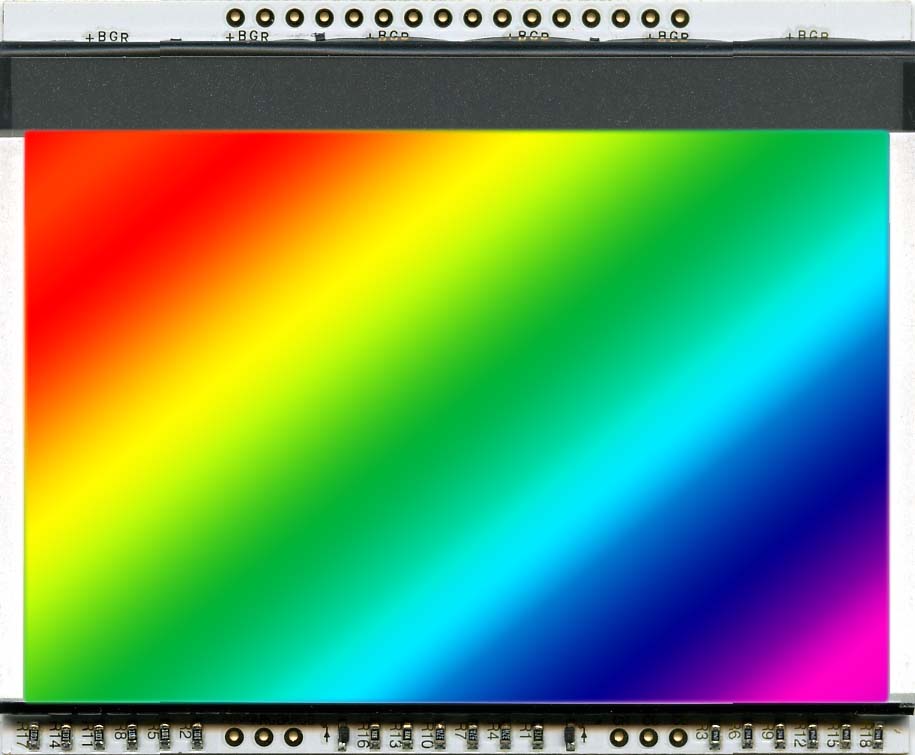 ELECTRONIC ASSEMBLY EALED78X64-RGB