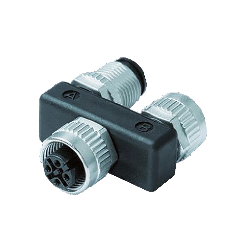 NOVOTECHNIK EEM-33-45 (T-connector  with male / female connector; 5P ; M12 ; IP67 ; CAN)