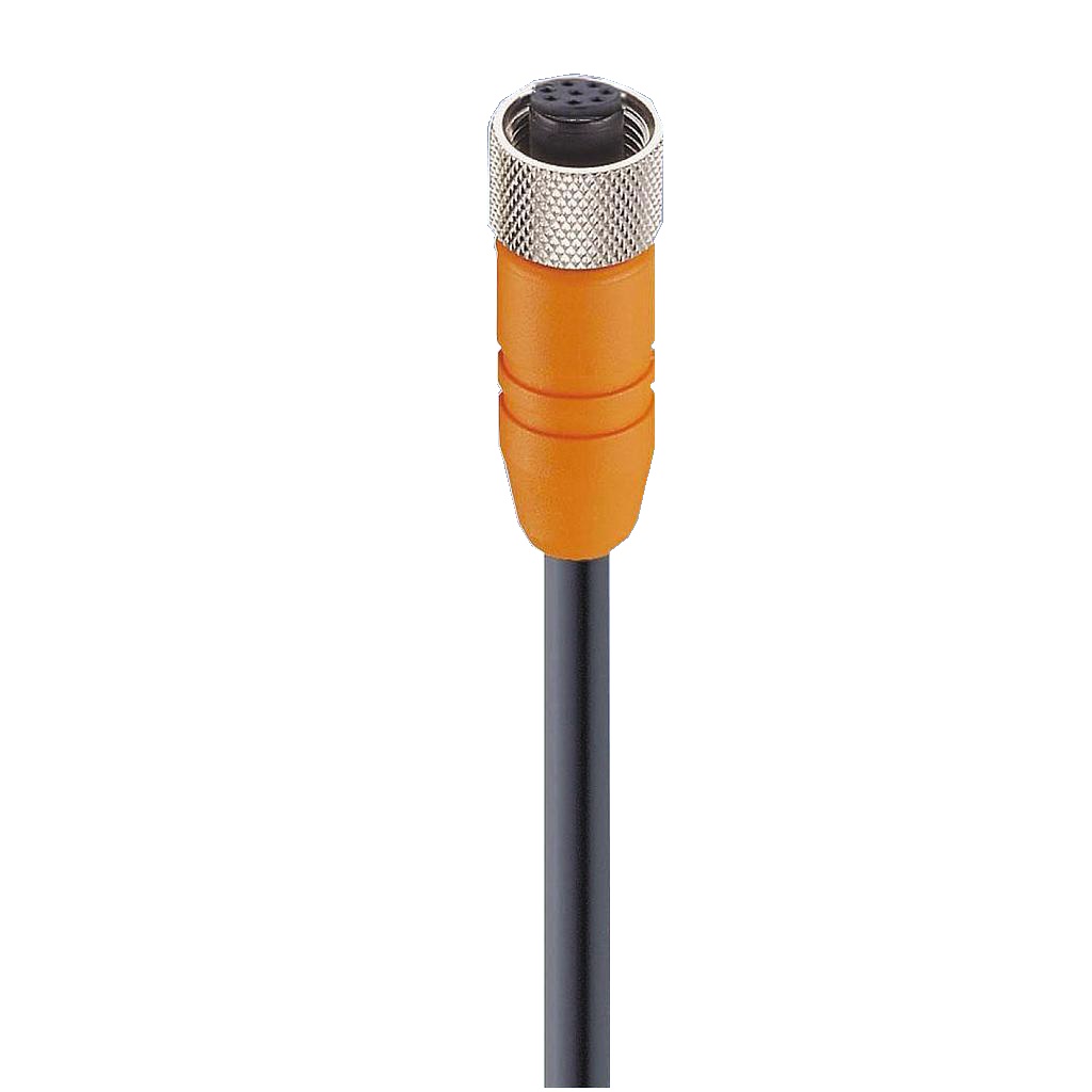 NOVOTECHNIK EEM-33-90 (Female connector ; straight ; 8P ; M12 ; shielded ; IP67 ; cable 5m)